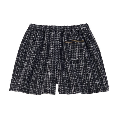 Luxe Tweed Culotte Skirt