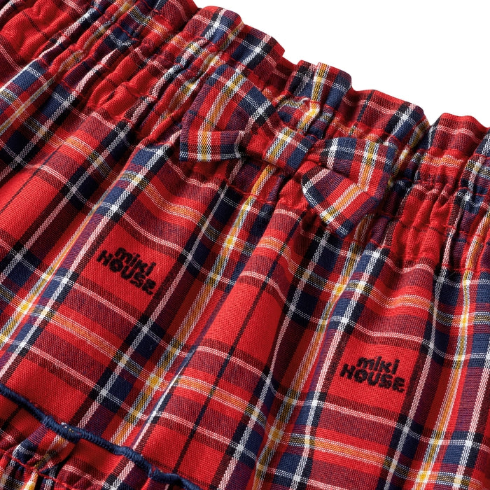 Reversible Checkered Skirt