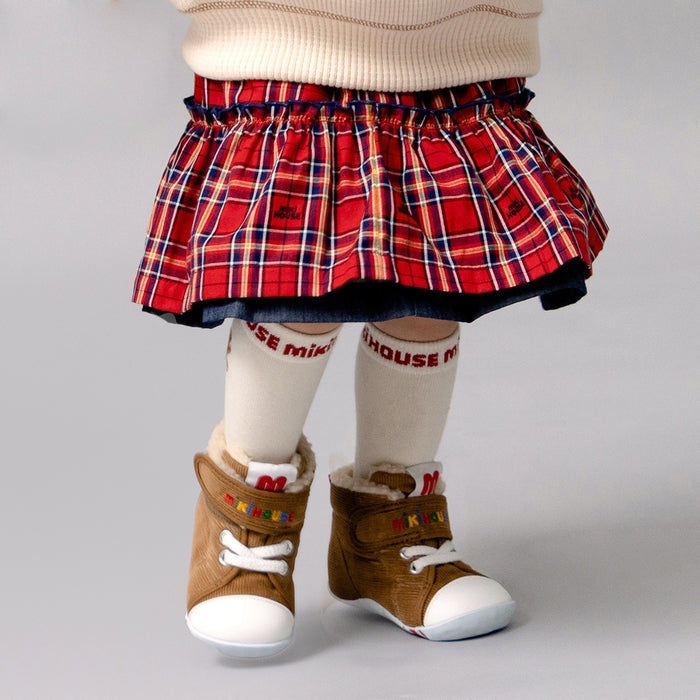 Reversible Checkered Skirt