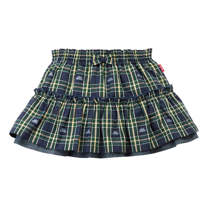 Reversible Checkered Skirt