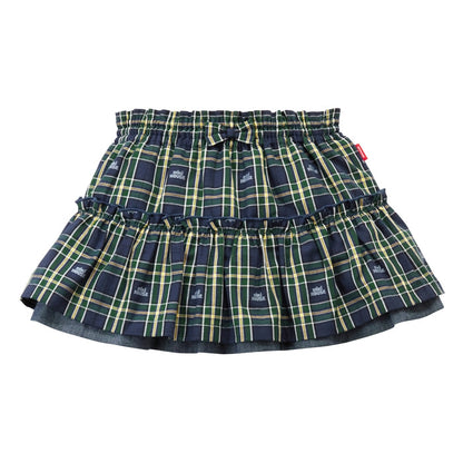Reversible Checkered Skirt