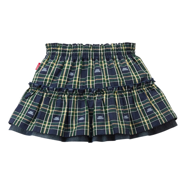 Reversible Checkered Skirt