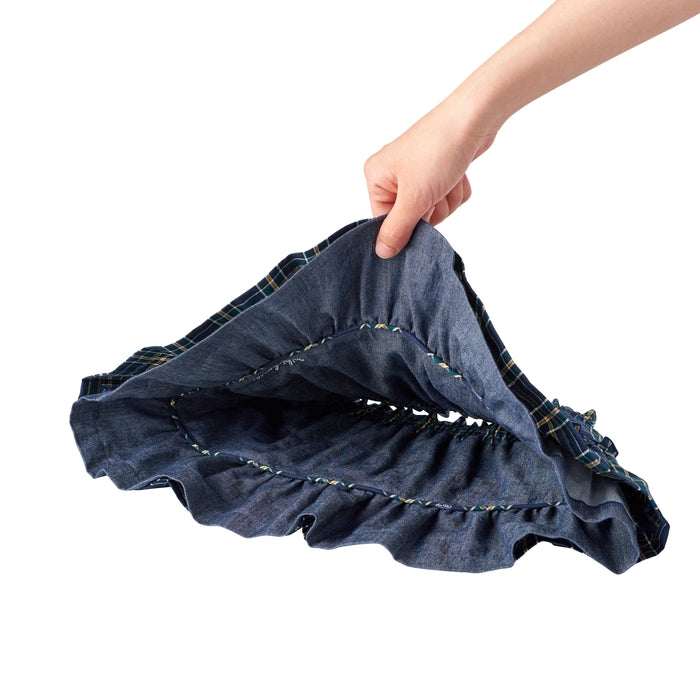 Reversible Checkered Skirt