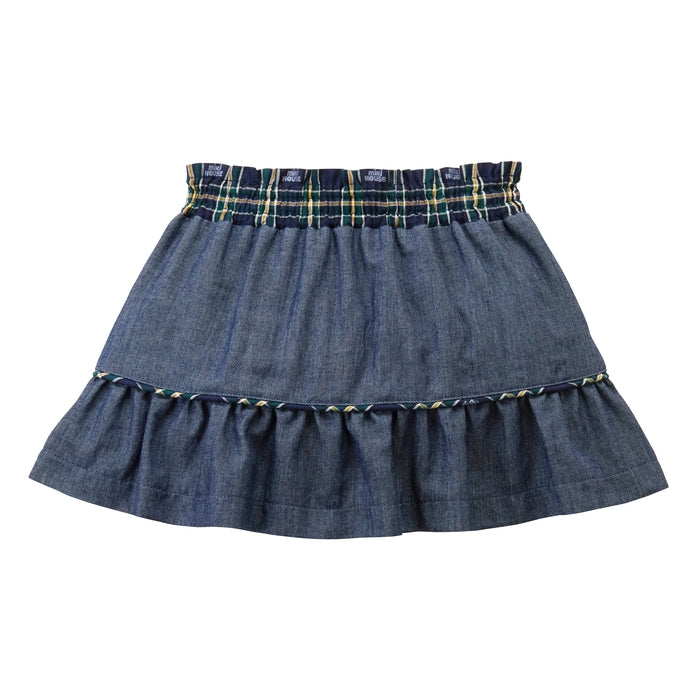Reversible Checkered Skirt