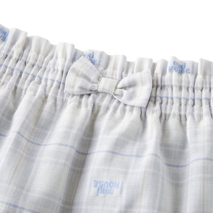 Reversible Checkered Skirt