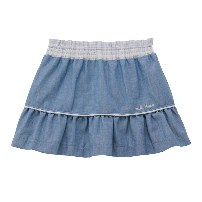 Reversible Checkered Skirt
