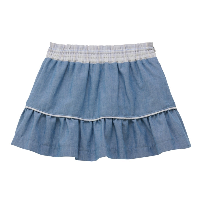 Reversible Checkered Skirt