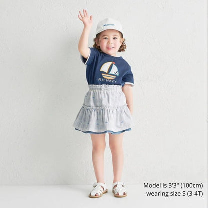 Reversible Checkered Skirt