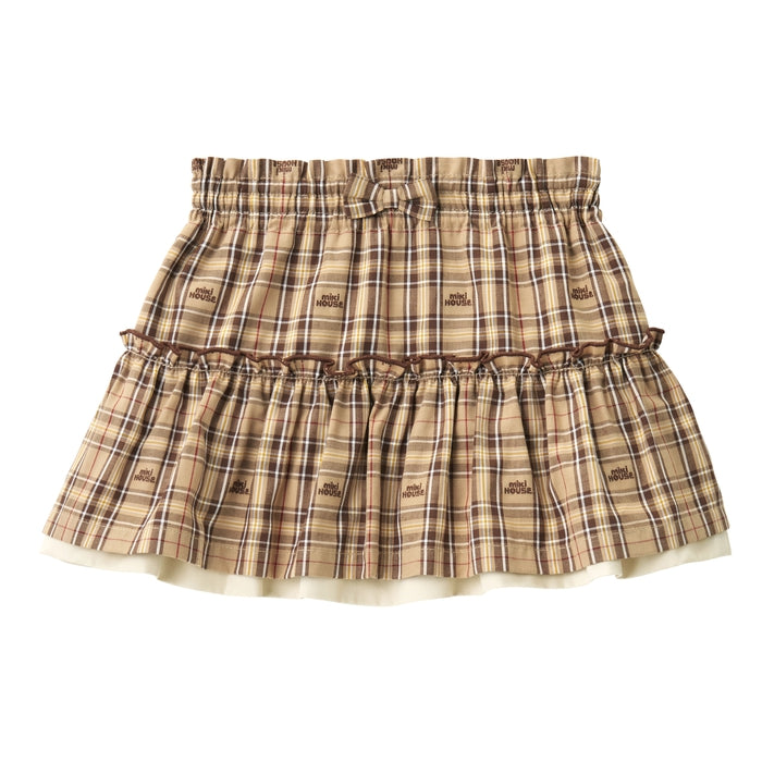 Reversible Checkered Skirt