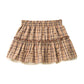 Reversible Checkered Skirt