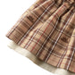 Reversible Checkered Skirt