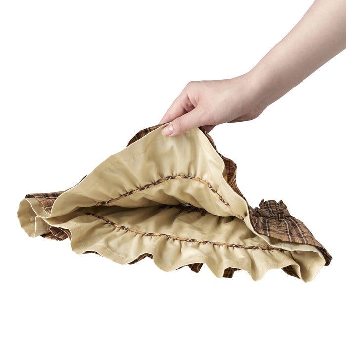 Reversible Checkered Skirt