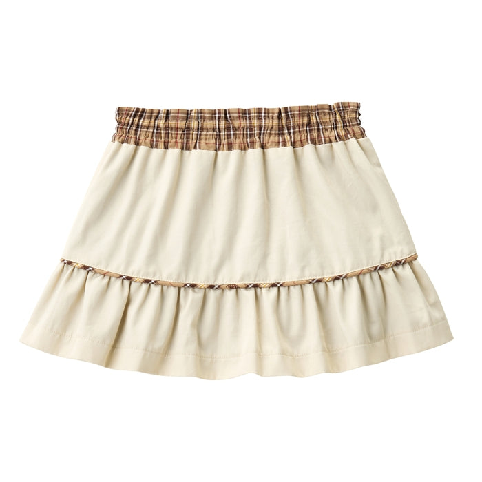 Reversible Checkered Skirt