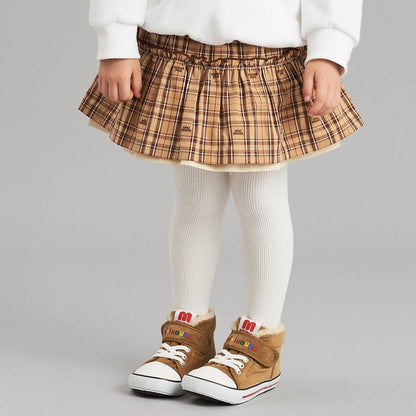 Reversible Checkered Skirt