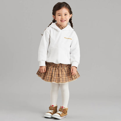 Reversible Checkered Skirt