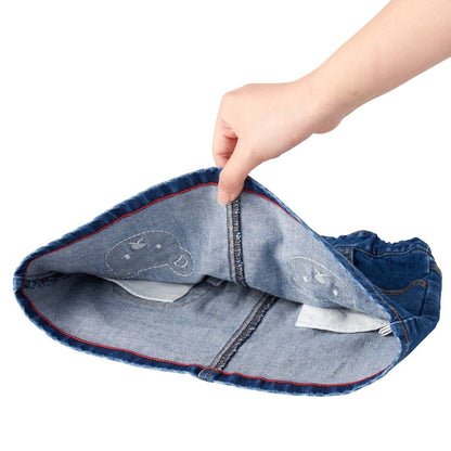 MIKI HOUSE Bear Denim Skirt