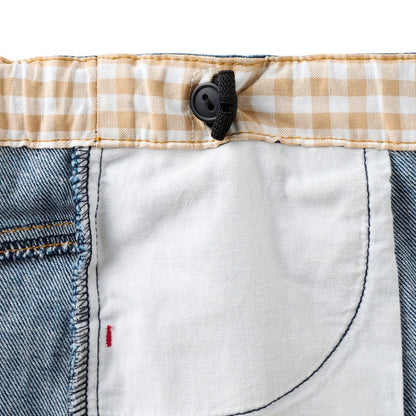 MIKI HOUSE Bear Denim Skirt