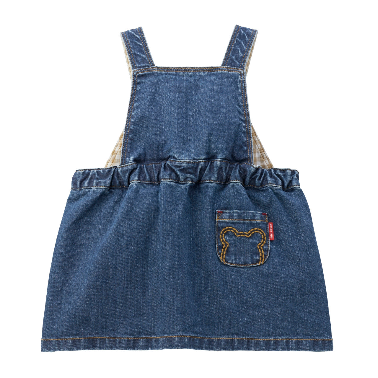 MIKI HOUSE Bear Jumper Dress