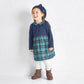 Teddy Bear Emblem Tartan Dress