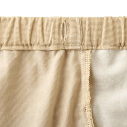 Teddy Bear Emblem Corduroy Pants