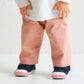 Dusky Pink Wide Trousers