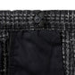 Teddy Bear Emblem Tweed Wide-Leg Pants