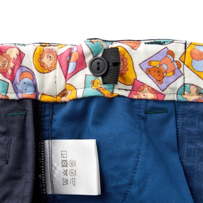 Classic MIKI HOUSE Bear Patchwork Pants