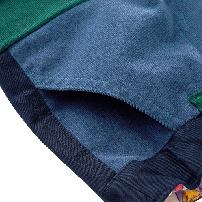 Classic MIKI HOUSE Bear Patchwork Pants