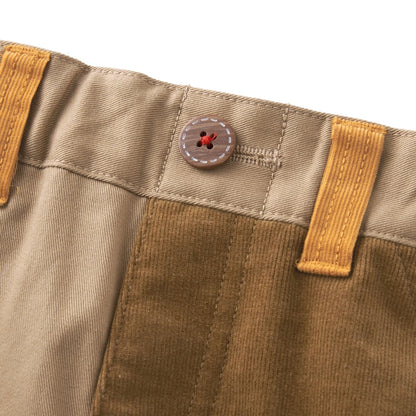Classic MIKI HOUSE Bear Patchwork Pants