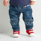 MIKI HOUSE Bear Denim Pants