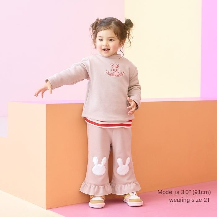 Cozy Bunny Patch Pants