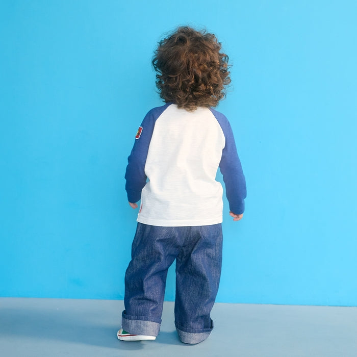 Robot Pucchi Pixel Denim Pants