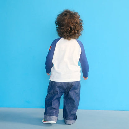Robot Pucchi Pixel Denim Pants