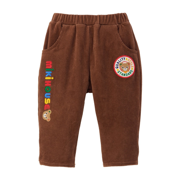 Pucchi's Knit Cord Logo Pants