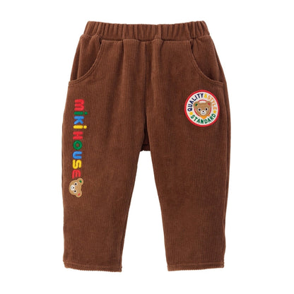 Pucchi's Knit Cord Logo Pants