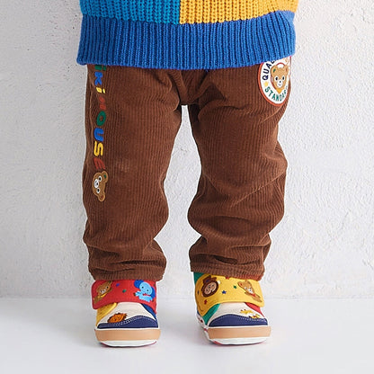 Pucchi's Knit Cord Logo Pants