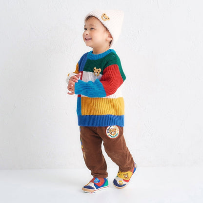 Pucchi's Knit Cord Logo Pants