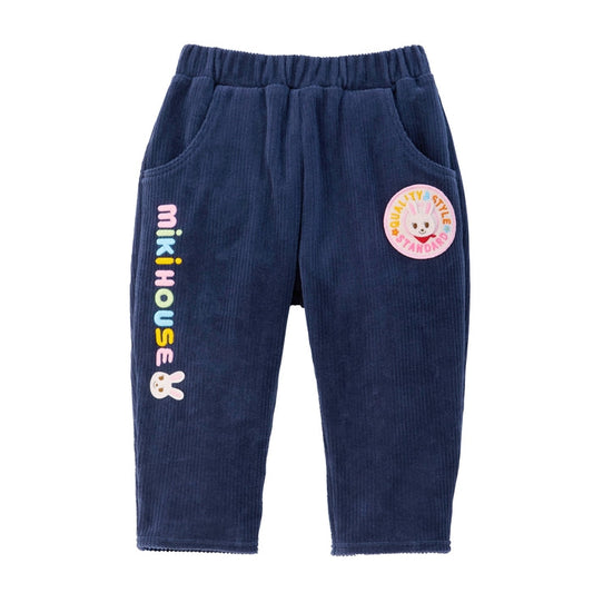 Usako's Knit Cord Logo Pants