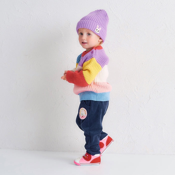 Usako's Knit Cord Logo Pants