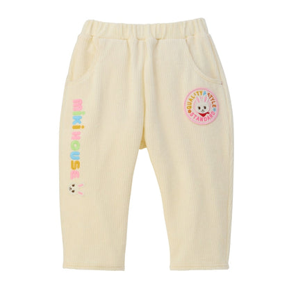 Usako's Knit Cord Logo Pants