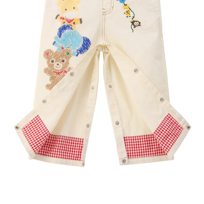 Pucchi's Beary Doodle Overalls