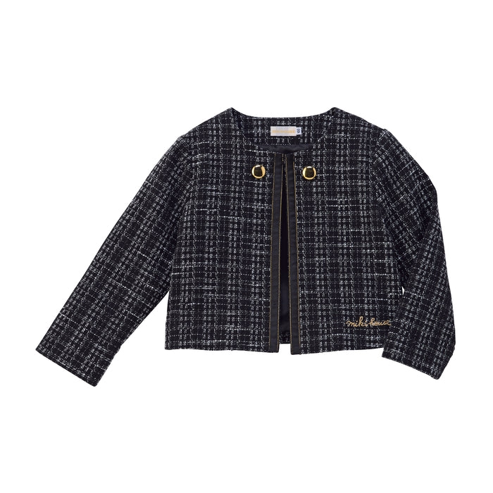 Luxe Tweed Bolero Jacket