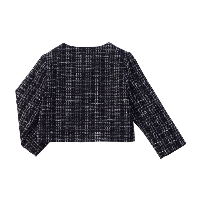 Luxe Tweed Bolero Jacket