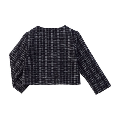 Luxe Tweed Bolero Jacket