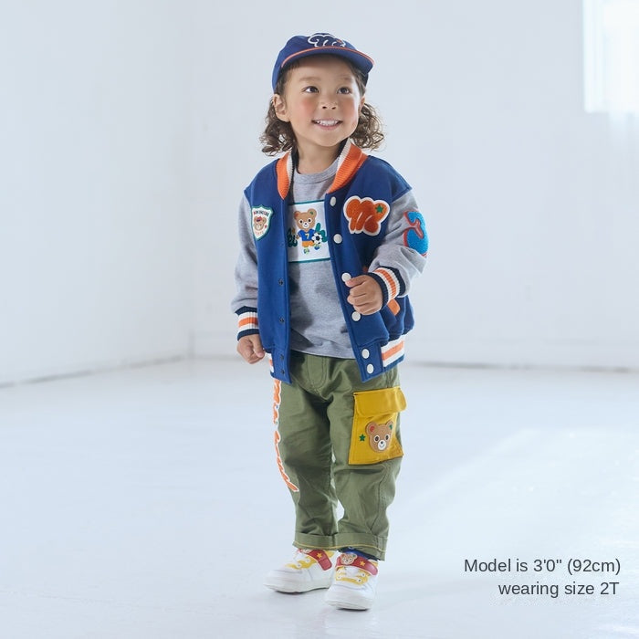 Color Pop Varsity Jacket