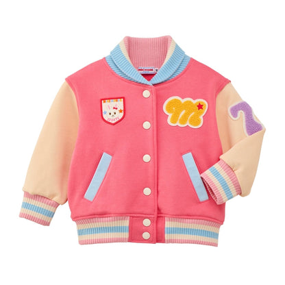 Color Pop Varsity Jacket