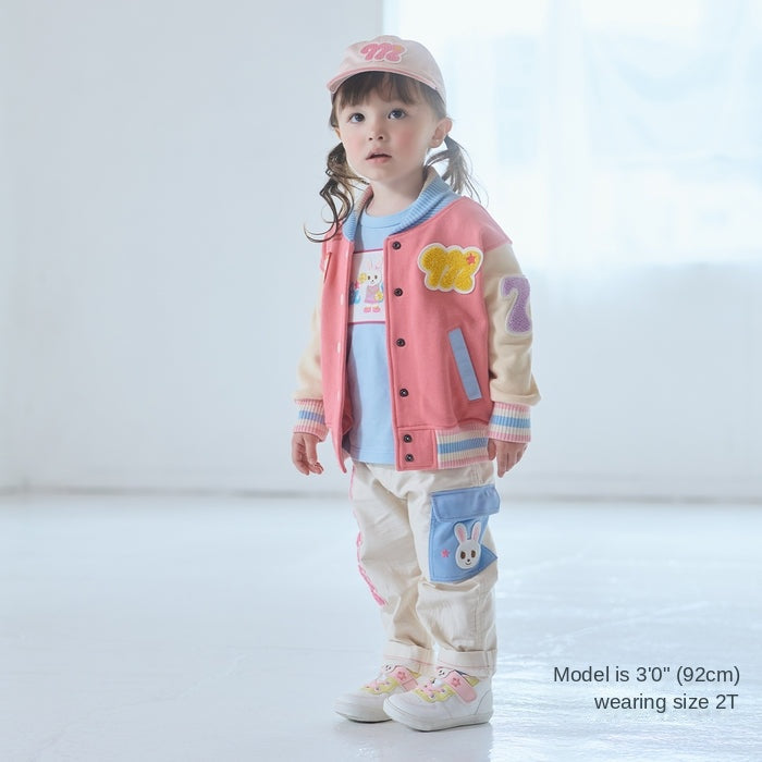 Color Pop Varsity Jacket