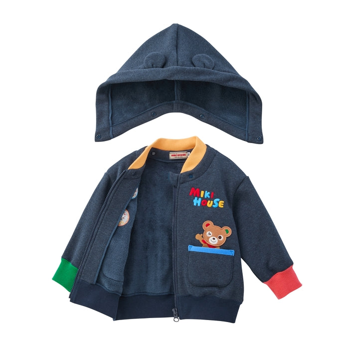 Cozy Bear-Ear Hoodie
