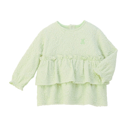 Teddy Bear Emblem Puffy Jacquard Tee