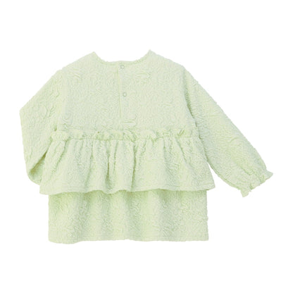 Teddy Bear Emblem Puffy Jacquard Tee